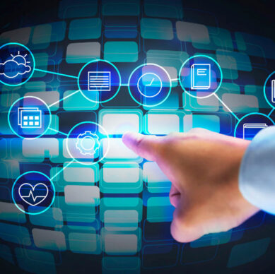 Illustration of a mobile app interface reshaping business insurance solutions and sectional title insurance by Specialised Broker Services